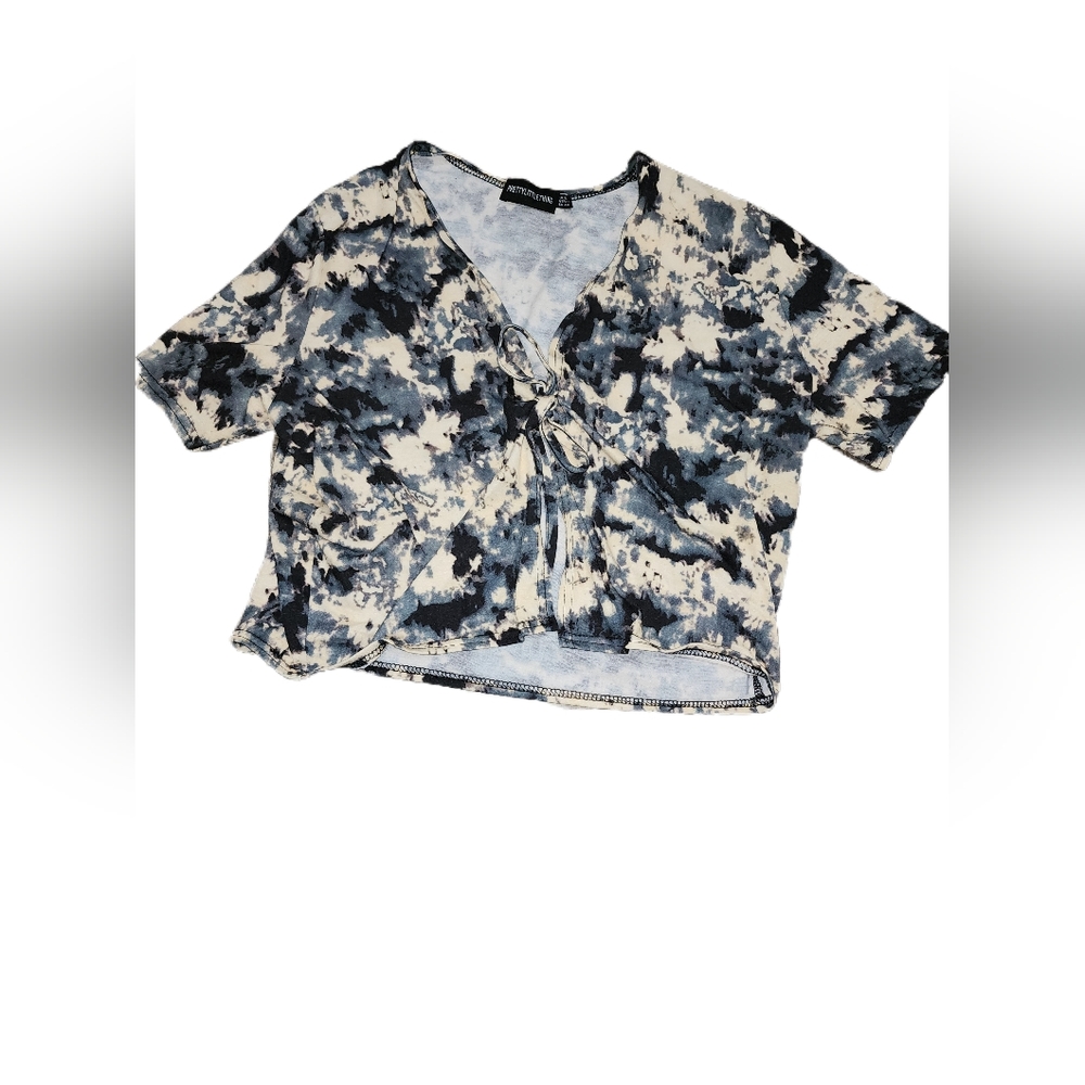 Pretty Little Thing Tied Crop Top